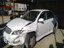 2004 TOYOTA COROLLA. WHITE, S MODEL, 1.8L, AT.  Z26282
